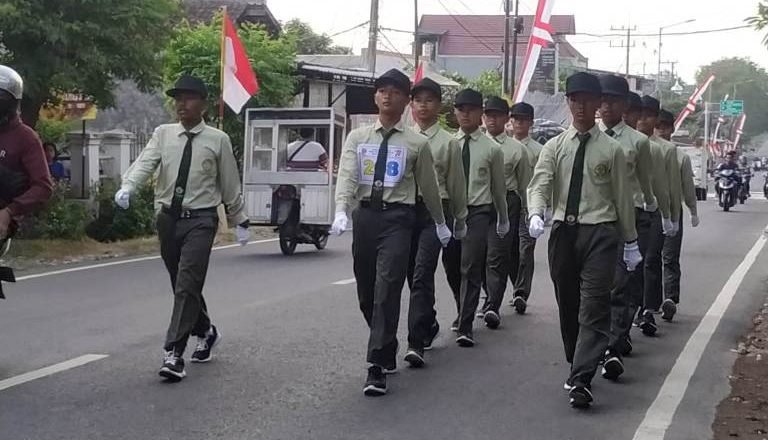 Meriahkan Kemerdekaan Hut Ri Ke Tim Gerak Jalan Putra Ma Unggulan Nuris Raih Juara